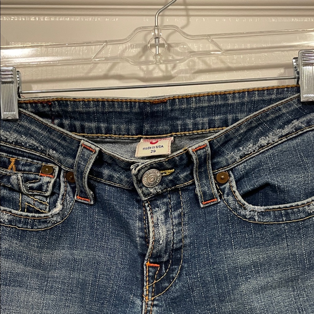 True Religion Joey Classic Blue Women's Jeans - Picture 5 of 9